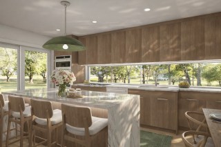 Projet Ruel | Une grande cuisine dans un espace compact ✨

Lumineuse, intemporelle, épurée.

Le défi ici : maximiser sans alourdir. La fenêtre bandeau et la grande porte-patio font entrer un maximum de lumière, ce qui équilibre parfaitement la présence du bois. Le comptoir en Dekton veiné unifie l'ensemble et apporte cette chaleur qu'on cherchait dès le départ.

Merci à nos clients pour cette belle collaboration ! 🤍