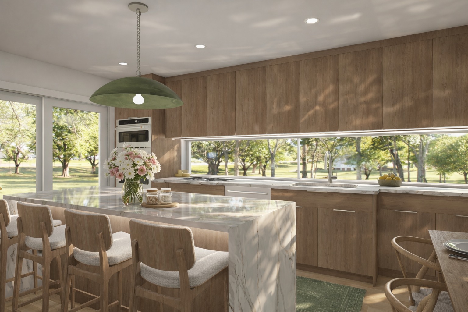 Projet Ruel | Une grande cuisine dans un espace compact ✨

Lumineuse, intemporelle, épurée.

Le défi ici : maximiser sans alourdir. La fenêtre bandeau et la grande porte-patio font entrer un maximum de lumière, ce qui équilibre parfaitement la présence du bois. Le comptoir en Dekton veiné unifie l'ensemble et apporte cette chaleur qu'on cherchait dès le départ.

Merci à nos clients pour cette belle collaboration ! 🤍